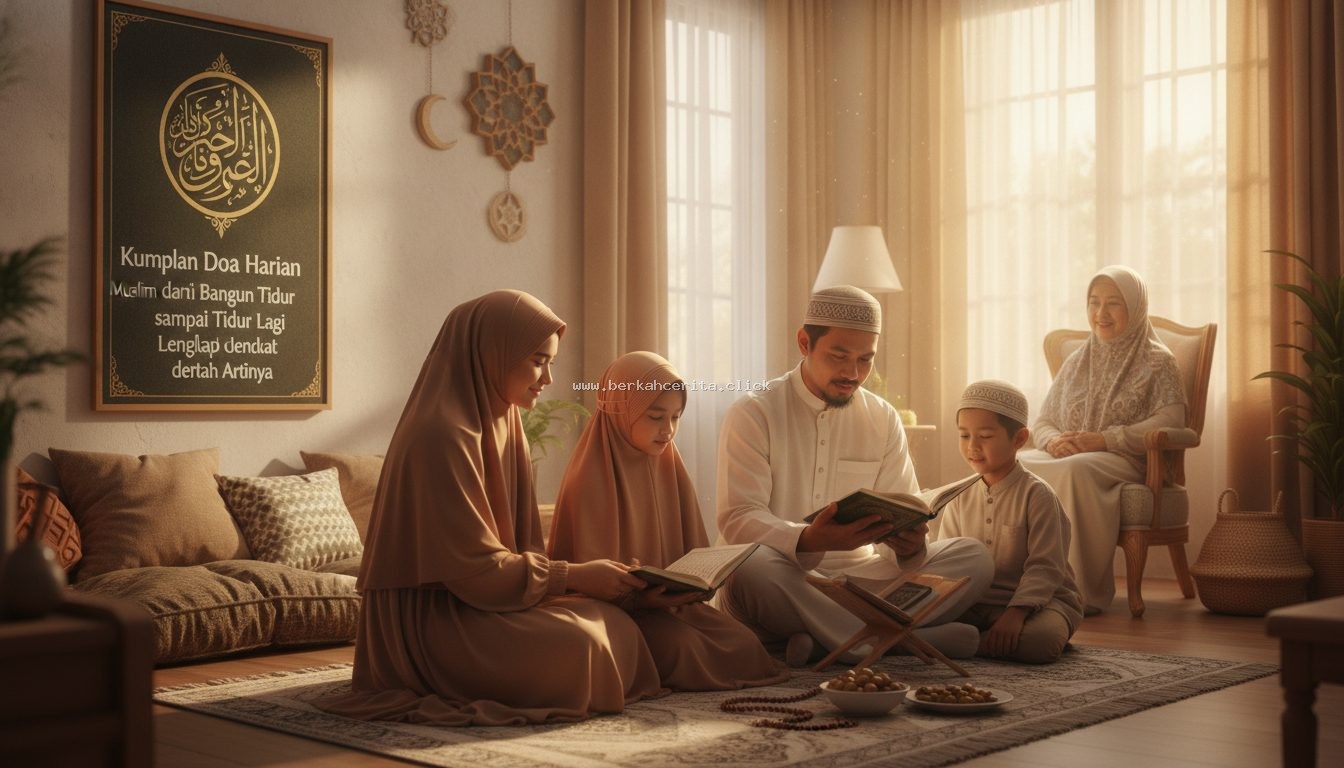 Kumpulan Doa Harian Muslim dari Bangun Tidur hingga Tidur Lagi